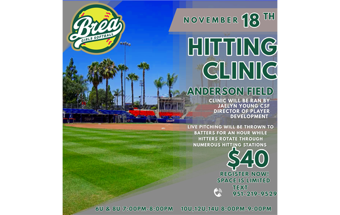 BGS HITTING CLINIC